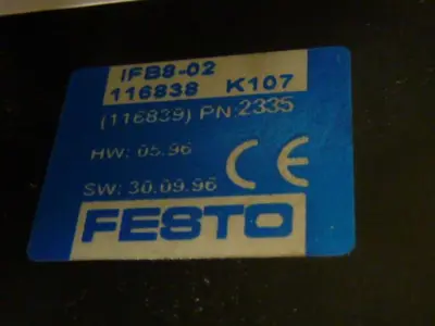USED FESTO IFB8-02
