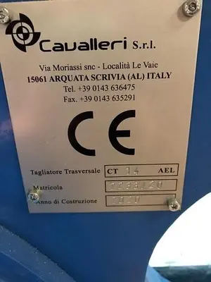 2020 Cavalleri CT 14 Sheeter