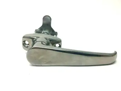 USED 80/20 80/20 CHROME DELUXE DOOR HANDLE 4" LONG