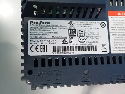 Used 2020 SCHNEIDER ELECTRIC PFXLM4201TADDC Automation Control (HMI) Ohio US | HGR 24 #1004421