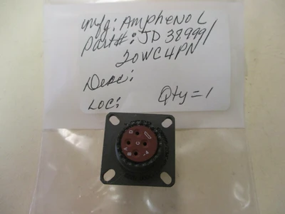 NEW Amphenol JD38999/20WC4PN