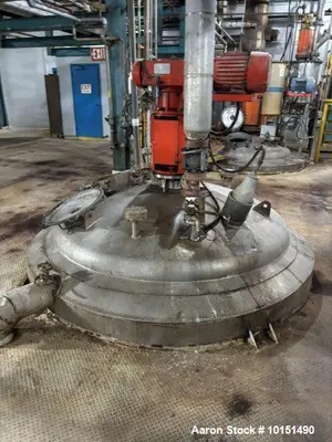 Used Alloy Fabricators 2,200 Gallon 316L Stainless Steel Jacketed Mix Tank