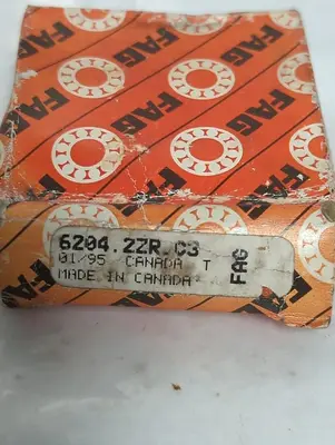 New | in-Stock FAG 6204 2ZRC3 Industrial Controls Ohio US | Surplus Asset Holdings #1485607