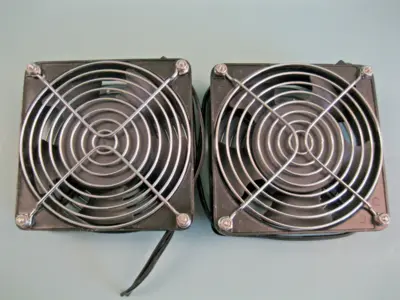 Lot (2) Dayton 115 CFM 4WT46 AC Axial Fan D17