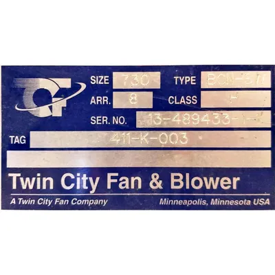 NEW TWIN CITY FAN -BCN-SW