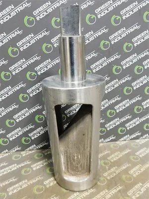 Unbranded Stainless Steel Plug Valve Plug 14" L 4.3" Plug Dia. Used