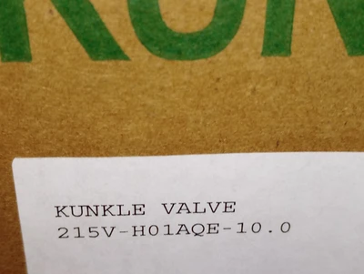 NEW Kunkle 215V-H01AQE-10.0