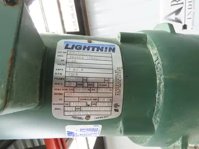 Groen Direct Steam Kettle 200 Gallon Food Grade Mixing Tank 1/3Hp Lightnin