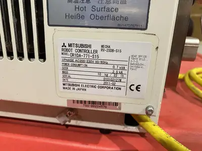 Used Mitsubishi Mitsubishi Melfa RV-2SDB, CR1DA-700, R23TB Robots Michigan US | Maverick Industrial Sales #1401567