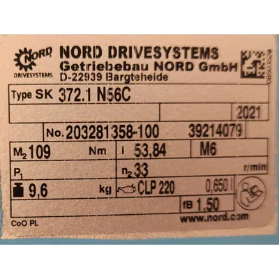 NEW CAROLINA CONVEYING 4" RVS