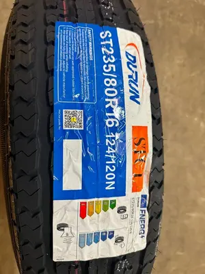 New Lot of (4) Durun ST235/80R16 10PR Trailer Tires