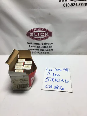 Turnlok L520-R Black Receptacle 20A 125V 2P 3W NEMA L5-20R (Lot of 6)