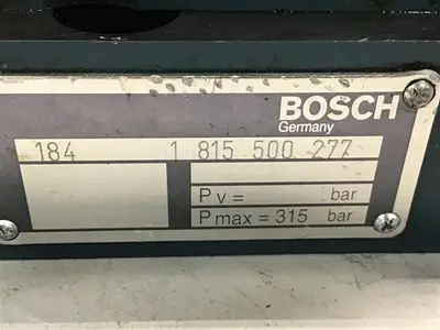 USED BOSCH 0 811 402 019