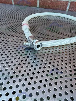 USED ADVANTA PURE APSH-P  48" HOSE W/ 1/2" SANITARY FITTING