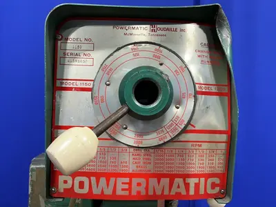 Used POWERMATIC 1150 Heavy Duty & Sensitive Single Spindle Drills Ohio US | HGR 24 #1289679