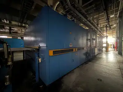 Used Sheet Flooring Production Line 12' (3.65m) Complete Plants New Jersey US | Perry Equipment #1207305