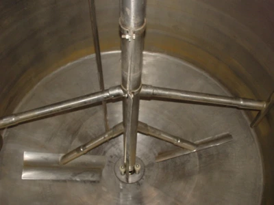 6,250L S/S Vert Jktd. Mixing Tank