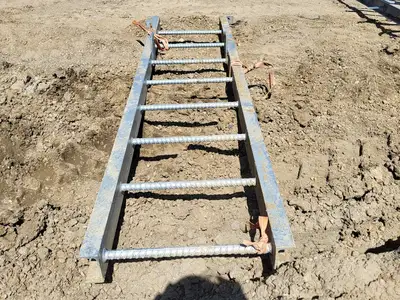 8ft. Steel Fixed Ladder