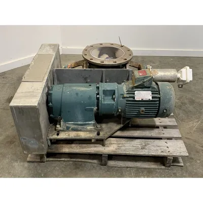 Used 10" Stainless Steel Flo-Tronics Rotary Airlock Feeder Valve