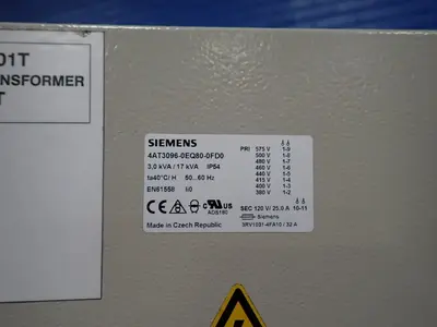 USED SIEMENS 4AT3096OEQ80OFD00
