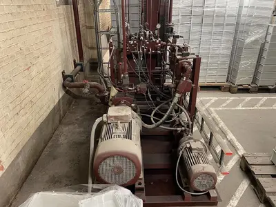 USED HL 450 TON 4 COLUMN PRESS