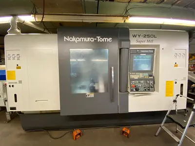 2014 NAKAMURA-TOME SUPER MILL WY-250L CNC LATHES MULTI AXIS | Quick Machinery Sales, Inc. (2)