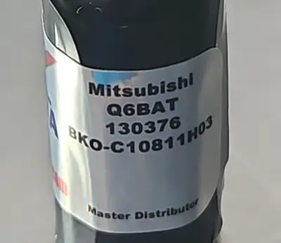 Mitsubishi BKO-C10811H03 Rechargeable Battery Q6BAT 130376. Loc4C19