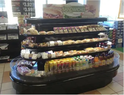 8′ Hussmann Deli Grab-n-Go Display – Remote