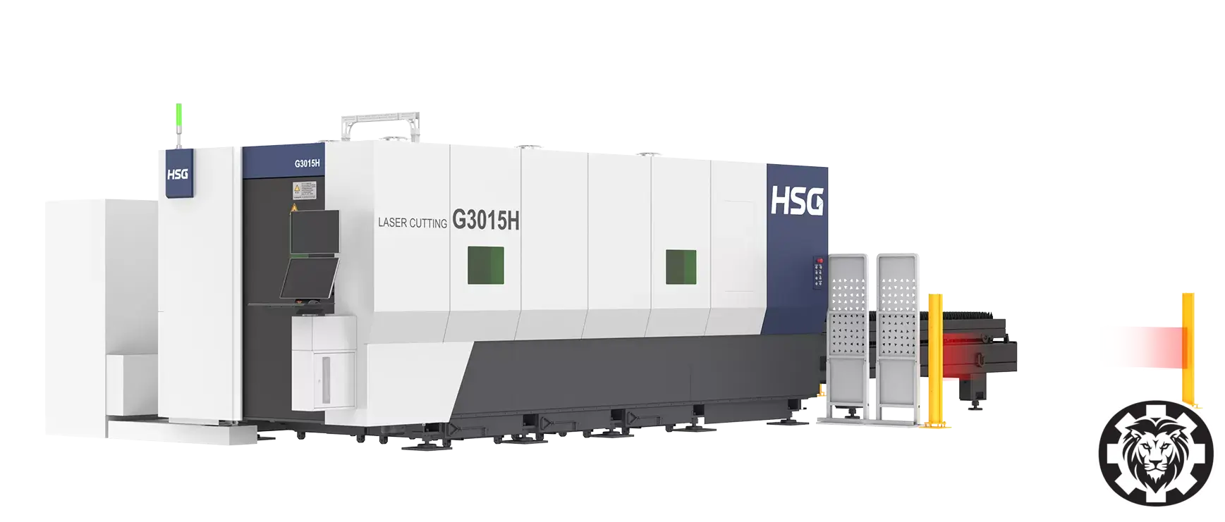 3kW-30kW HSG G3015H Fiber Laser - Warranty/Training/Installation Included, 5' x 10' Shuttle Table