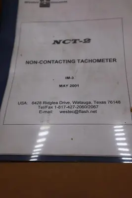 MILLTRONICS NCT-2 NON-CONTACTING TACHOMETER - STOCK GF1015