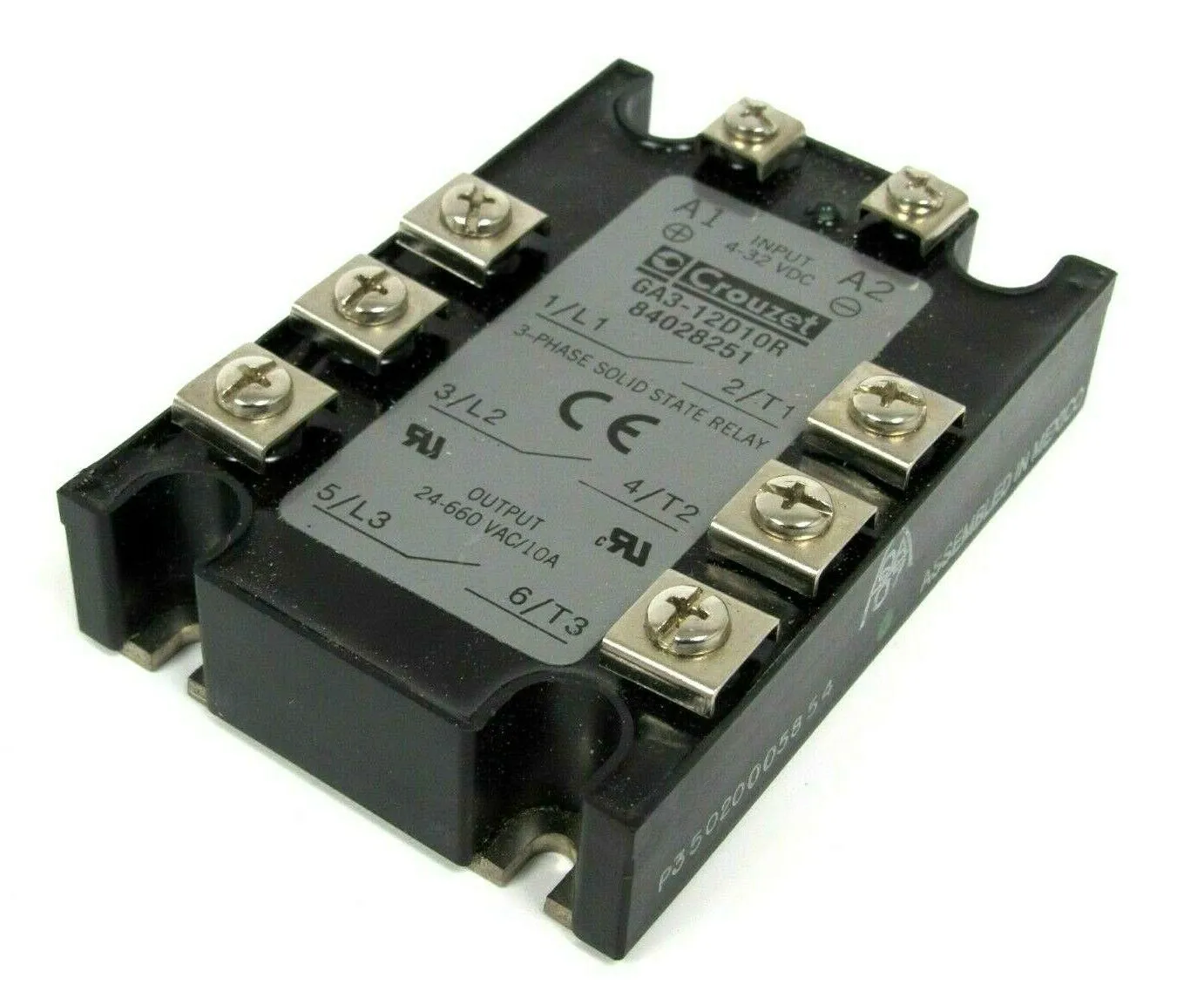 NEW CROUZET GA3-12D10R SOLID STATE RELAY GA312D10R 84028251