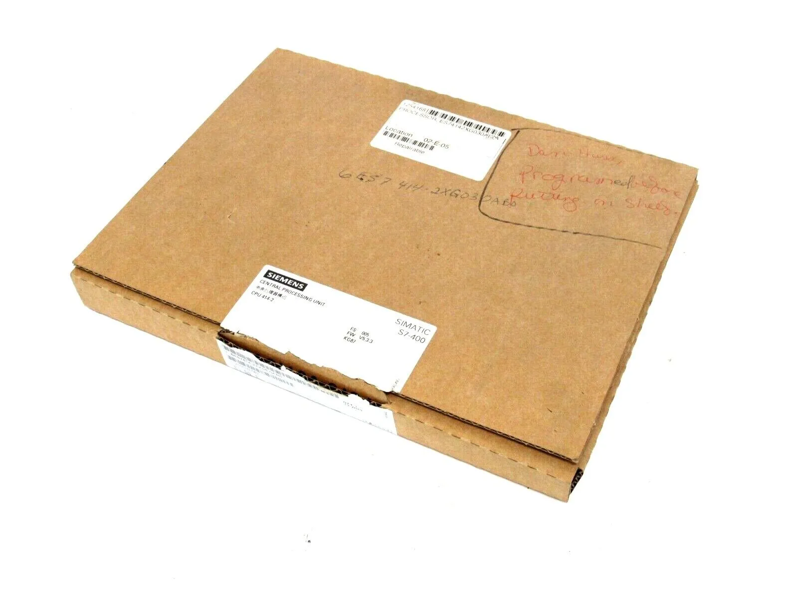 NEW SIEMENS 6ES7414-2XK05-0AB0 CPU 414-2 6ES74142XK050AB0