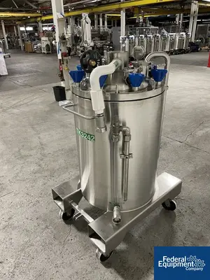 USED Precision 125 Liter Integrated Biosystems Cryovessel, 316L S/S, 50/65#