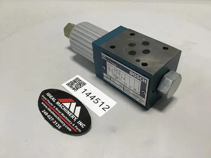 Used BOSCH 0 811 024 125 Valves/Fittings Michigan US | Ideal Machinery #694818