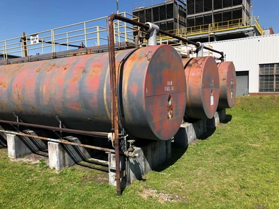 30,000 Gallon Steel Tanks