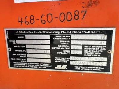 Used 2012 JLG 600AJ Manlifts Utah US | Global Remarketing #1285323