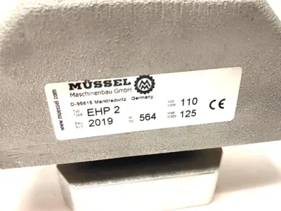 USED MÜSSEL HEATING PRESS TOOL