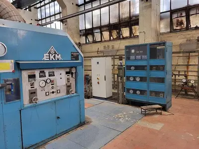 USED 1970 VEB EKM STEAM TURBINE