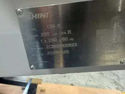 New | in-Stock 2026 SHINI CB-5 Conveyors Massachusetts US | Absolute Machinery #1411865