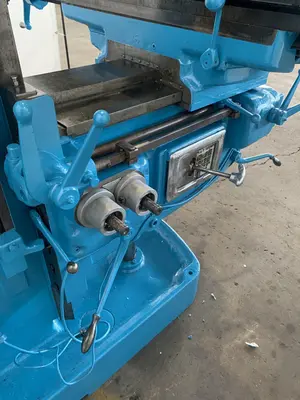 VAN-NORMAN NO. 38 VERTICAL UNIVERSAL 50-TAPER MILLING MACHINE. STOCK # 0255424