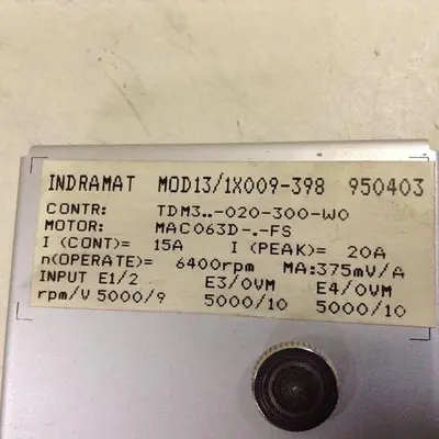 USED INDRAMAT MOD13/1X009-398