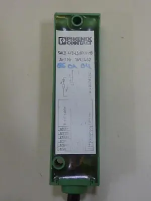 USED PHOENIX CONTACT SACB-4/3-L5,0PUR M8