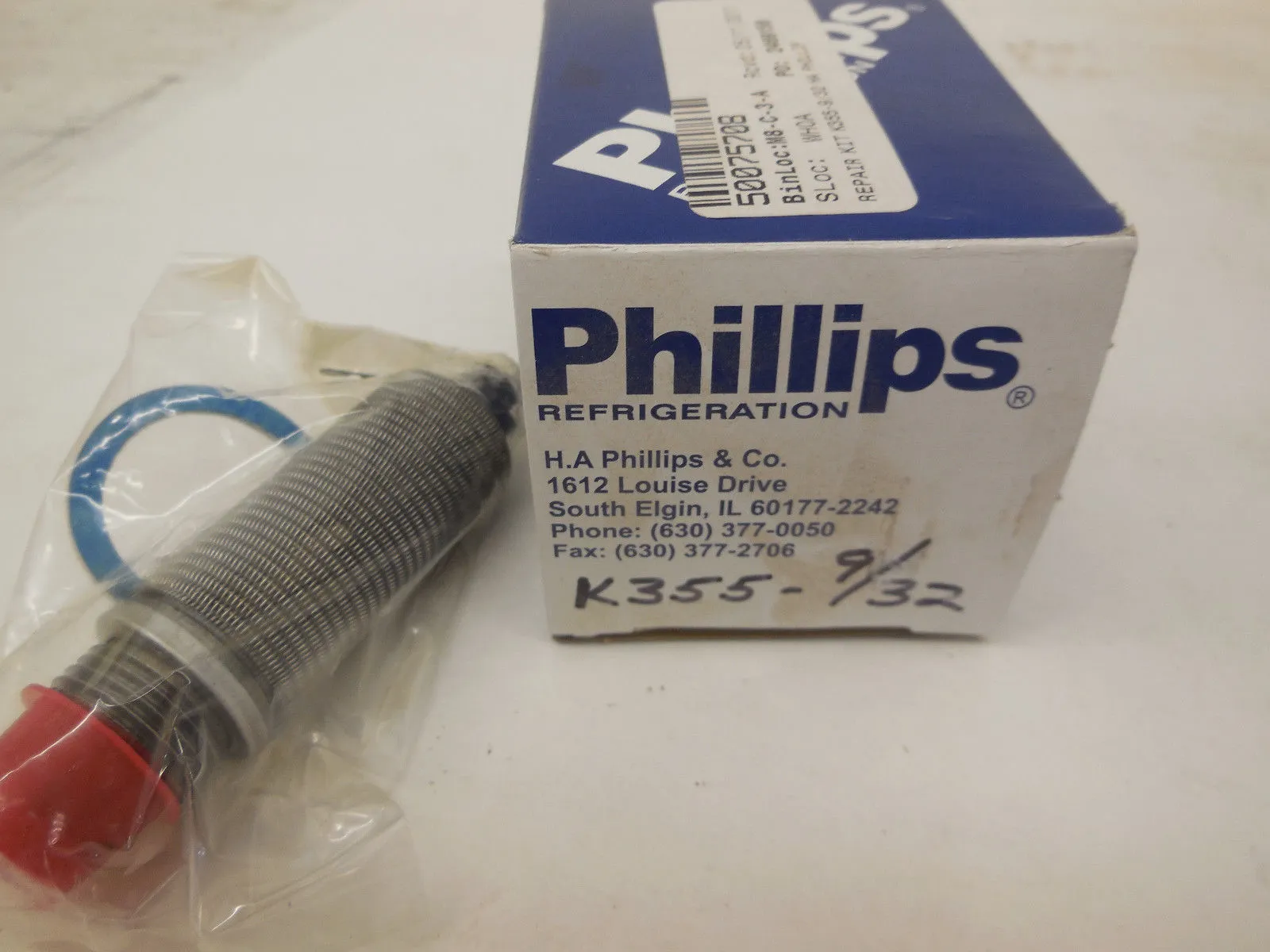 NEW PHILLIPS K355-9/32 CARTRIDGE KIT K355932