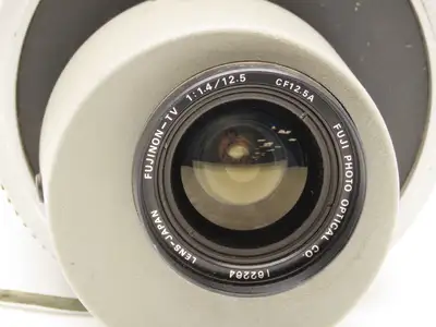 Motorola Mocam Vintage Surveillance Camera with Fujinon Lens CF12.5A-SND-M
