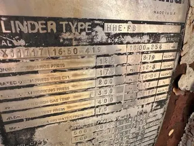 USED INGERSOLL RAND 4HHE-FB-3-1
