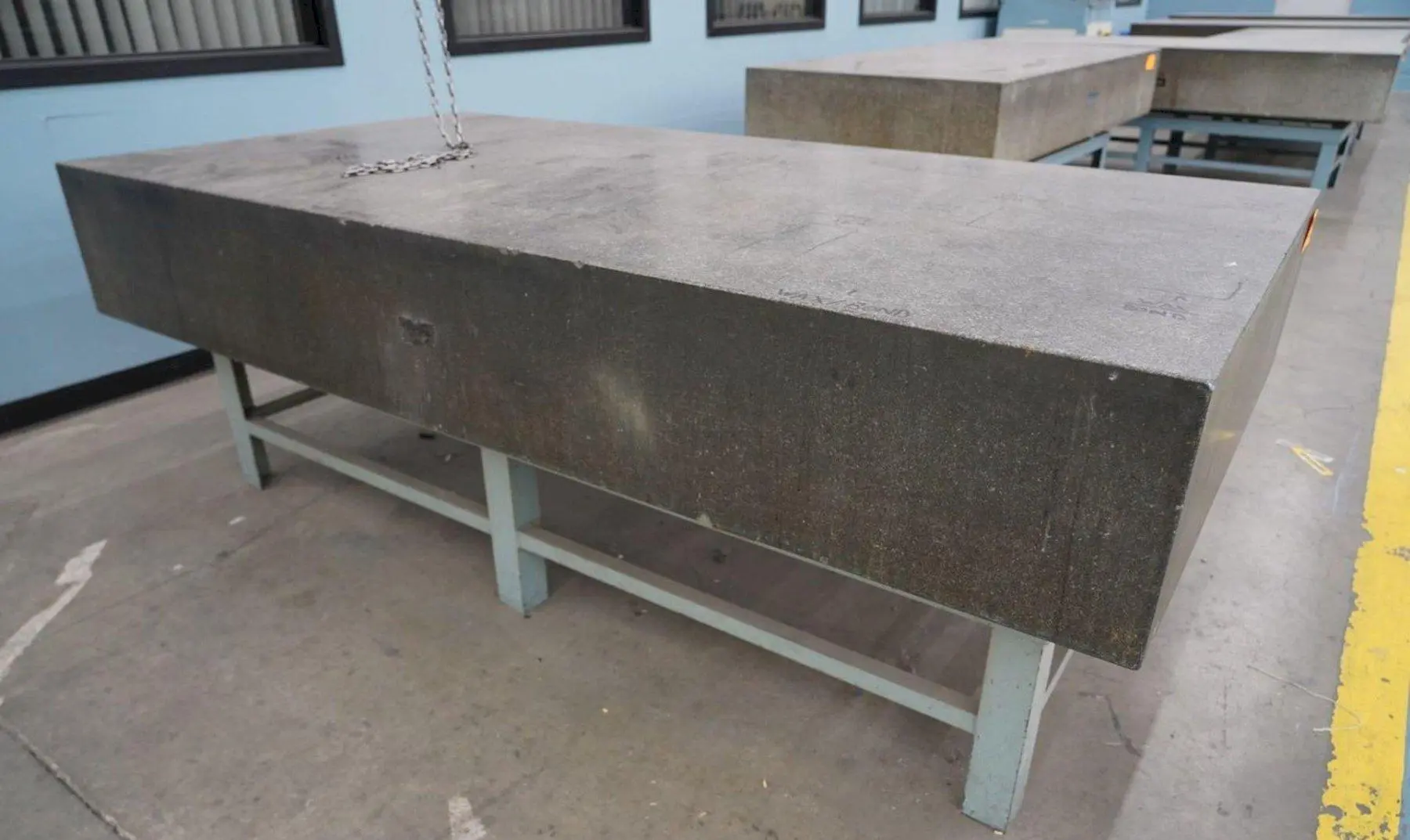 8' X 4' X 14" CHALLENGE PRECISION LAYOUT INSPECTION GRANITE TABLE: STOCK #23804