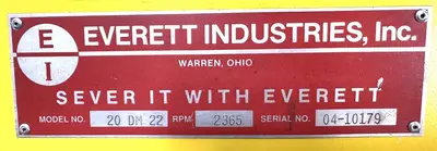 USED EVERETT 20 DM 22