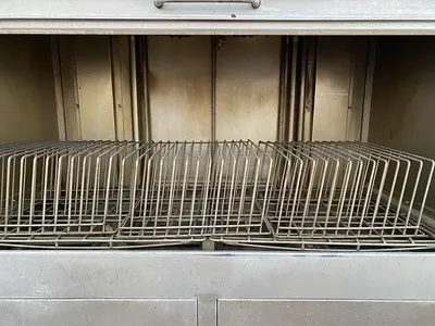 LVO FL-36G Front Load Pan Washer | Harvest Equipment and Fabrication Inc (3)