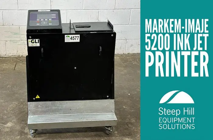 Used MARKEM-IMAJE 5200 Laser  Coders & Printers | Steep Hill Equipment Solutions #773905