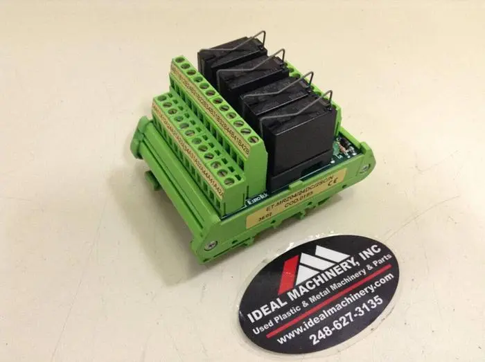 Used EUROTEK ET-MRZ04/24DC/2SC/N Relays & Switches Michigan US | Ideal Machinery #595934